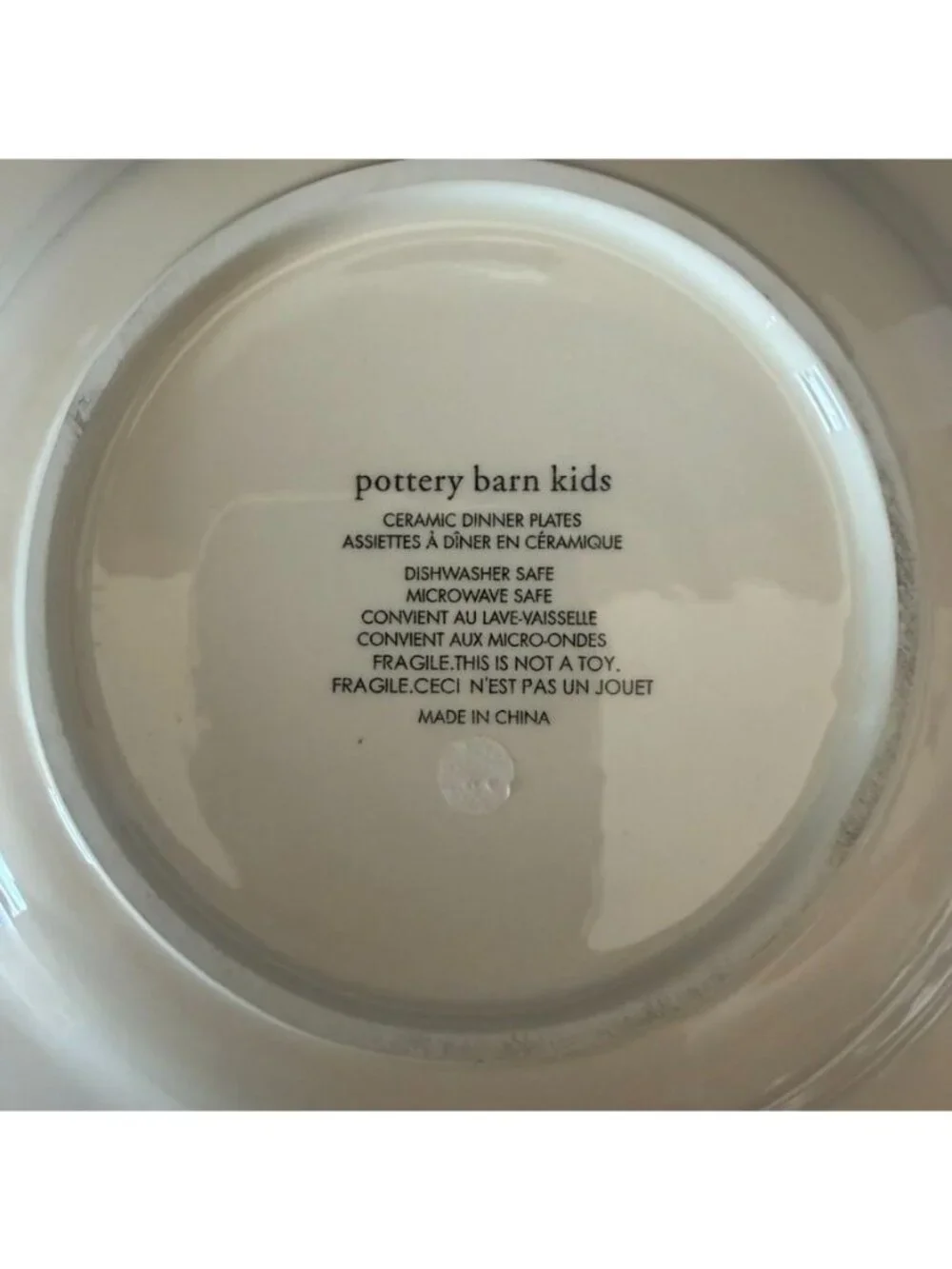 Pottery Barn Kids Thanksgiving Turkey  Plates 4 Dinner, 4 salad 10